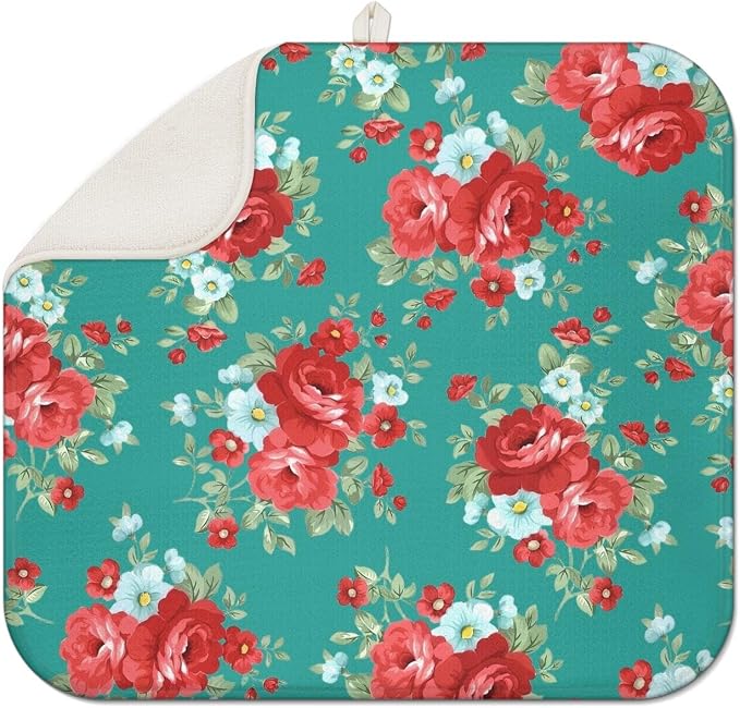 Dish Drying Mat Drainer Pads by Kuyig+Home