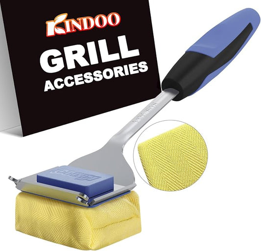 Grill Cleaning Brush Bristle Free by KINDOO