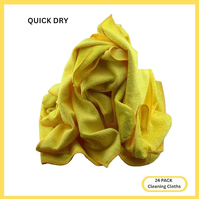 Microfiber Cleaning Cloth for Kitchen & households, Towels for Cars. - Image 5