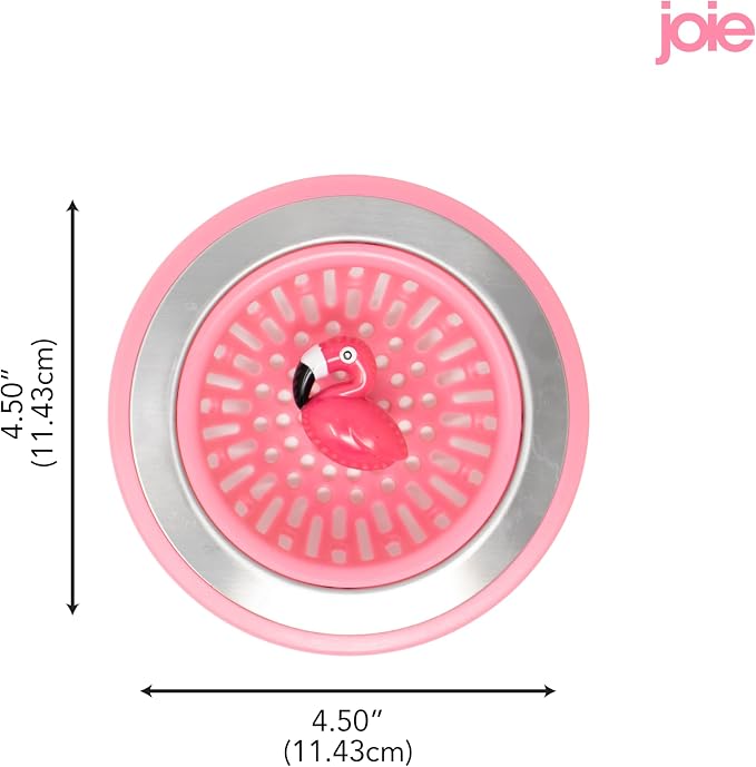 Joie Flamingo Kitchen Sink Strainer Basket, Fits All Standard Sinks, Stainless - Image 5