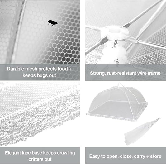 Simply Genius Pop-Up Mesh Food Covers - Image 2