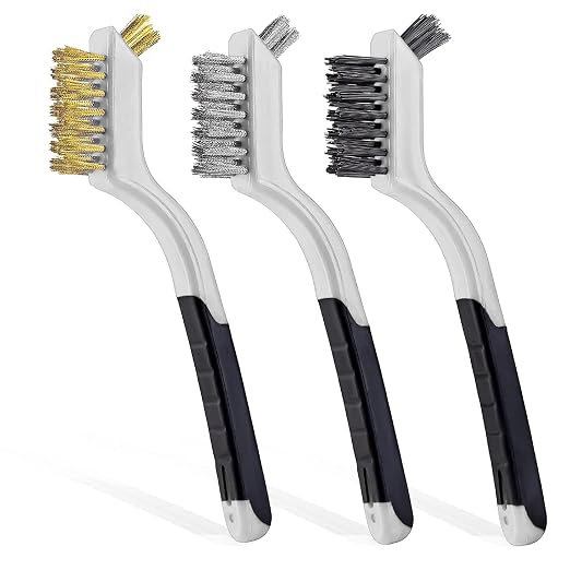 Wire Brush Set 3Pcs by Lavaxon-TheCleaningCompanion