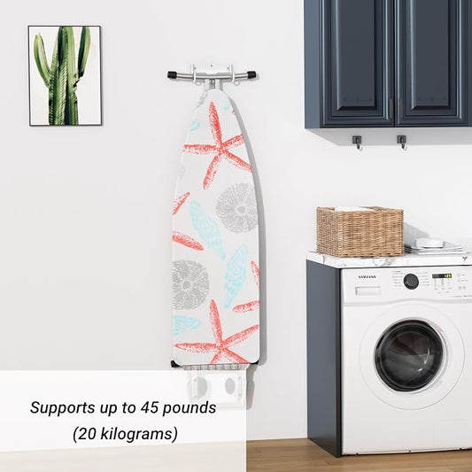 ORLESS Ironing Board Holder Wall Mount, Ironing Board Hanger, Iron Board Holder - Image 2