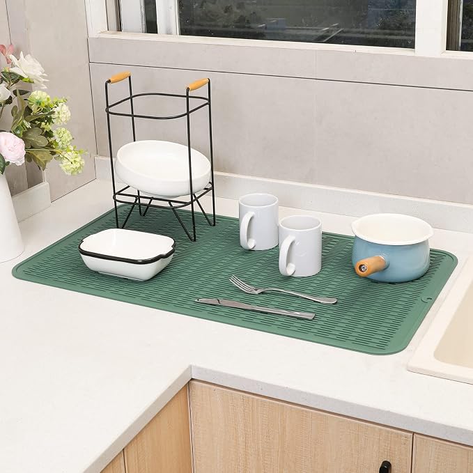 Silicone Dish Drying Mat for Multiple Usage, Easy clean, Eco-friendly, - Image 6