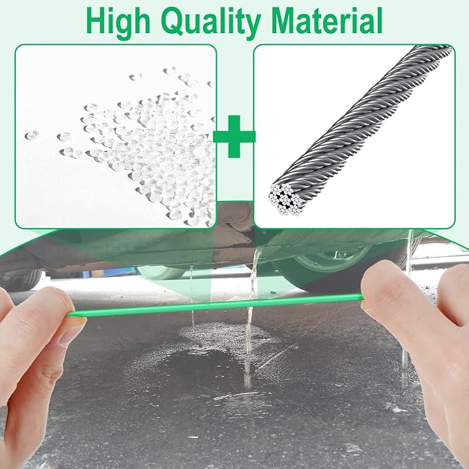 Auto Sunroof Drain Cleaning Tool, 120 Inch Flexible Tube Cleaning Brush - Image 4