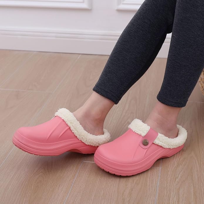 Beslip Classic Fur Lined Clogs Waterproof Winter Fuzzy Slippers - Image 6