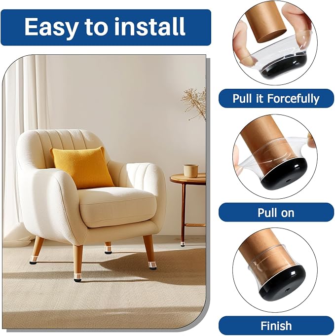 2024 New Chair Leg Floor Protectors - Image 5