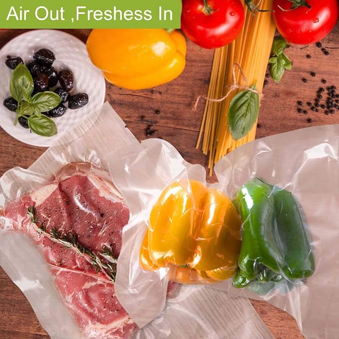 VacYaYa 2 Pack 8x50 Vacuum Sealer Bags Rolls - Image 6