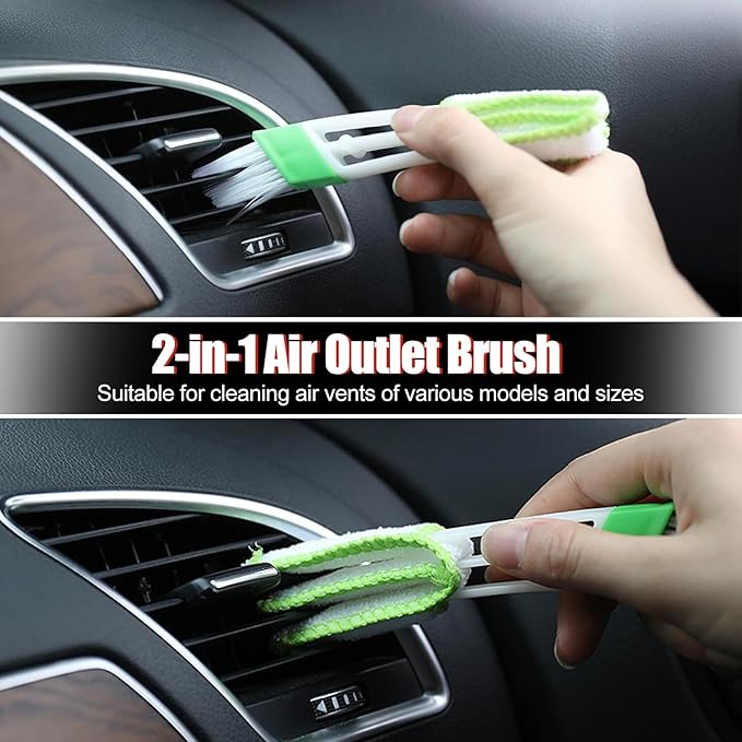 13PCS Car Detailing Brush Set, Car Detailing Brush Kit, Ultra No Soft Scratch - Image 5