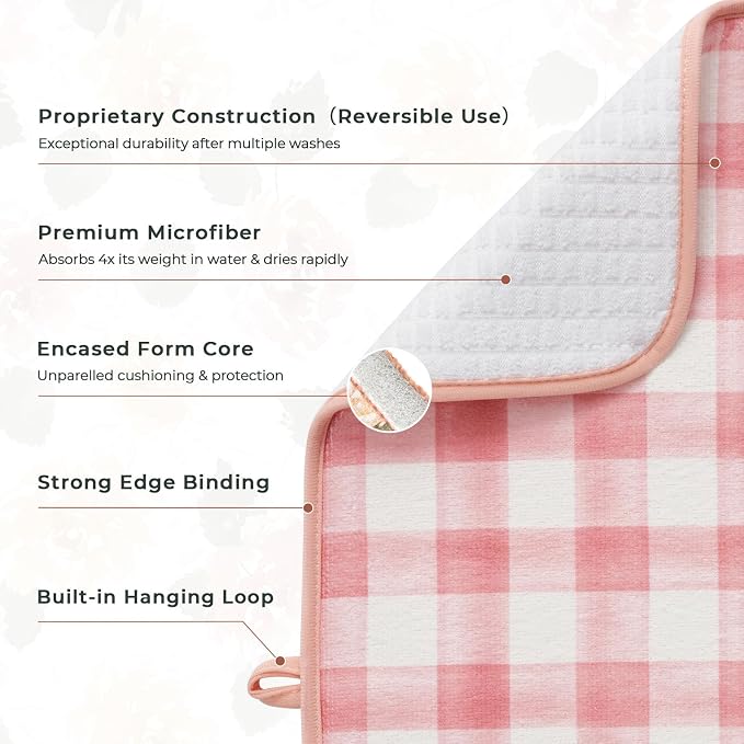 FRESHMINT Printed Dish Drying Mats - Image 3