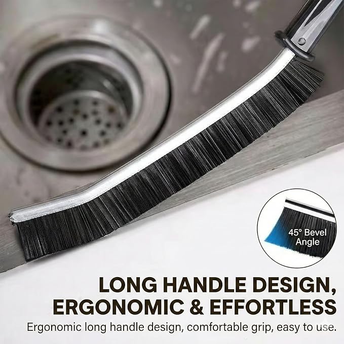 8 Pcs Hard Bristle Crevice Cleaning Brush, Gap Cleaning Tool Gap Brush - Image 3