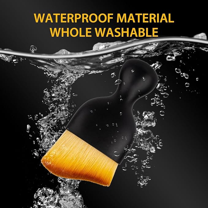 Car Detailing Brush Dusting Brush, Car Interior Detailing Brush – Soft Bristle - Image 3