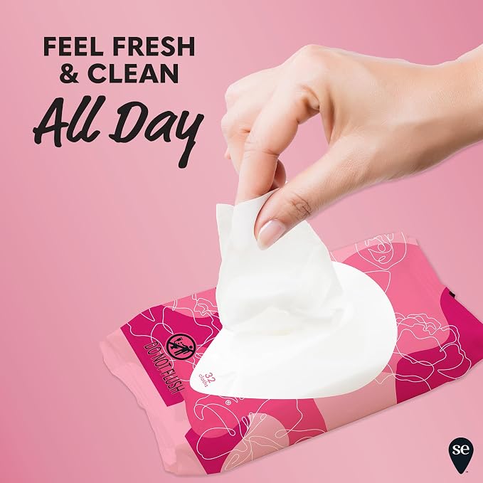 Summer's Eve Sheer Floral Feminine Wipes, Gentle pH-Balanced Formula Helps - Image 2