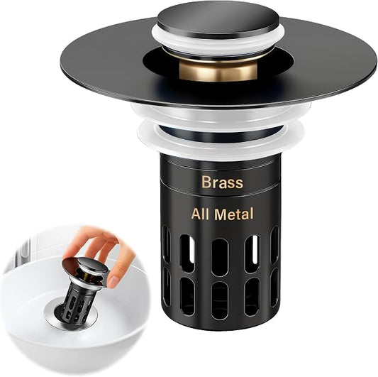 Bathroom Sink Stopper, Pop Up Drain by Unknown