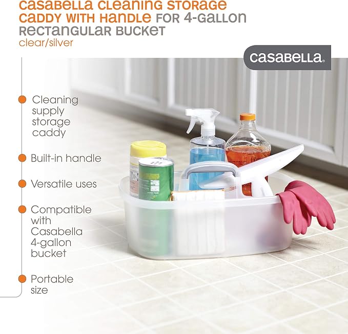 Casabella Plastic Cleaning Storage Caddy Bundle - Image 3