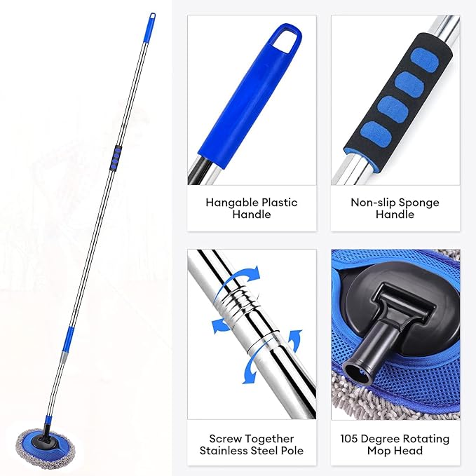 Wall Cleaner, Max 66'' Wall Mop - Image 3