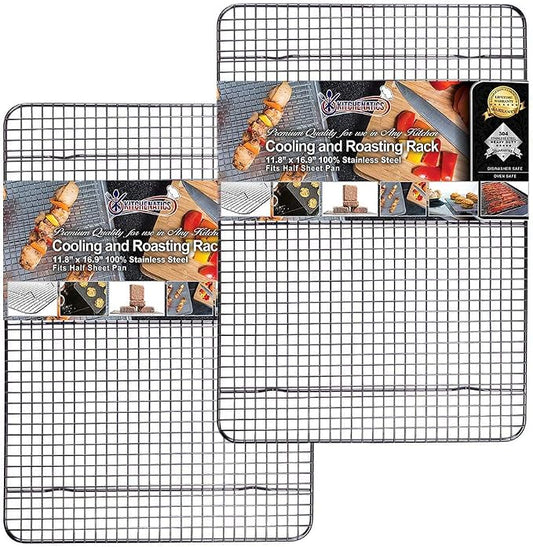KITCHENATICS 100% Stainless Steel Cooling Racks by KITCHENATICS