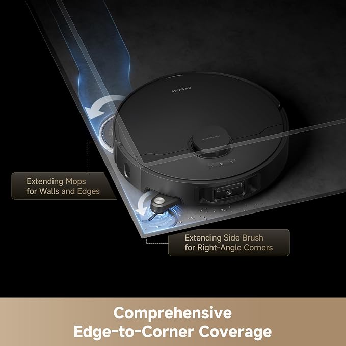DREAME L40s Ultra Robot Vacuum and Mop, Auto-Empty, Mop Self-Cleaning, 9000Pa - Image 7