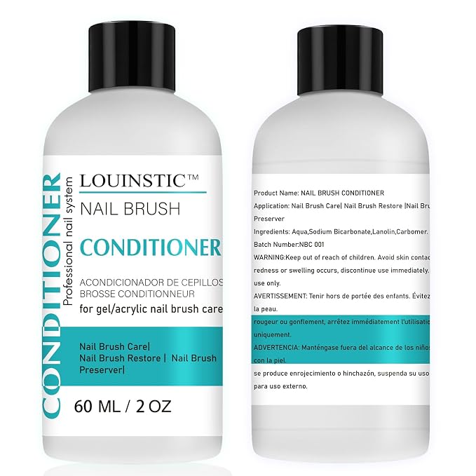 LOUINSTIC Nail Art Brush Cleaner 2 oz - Image 6