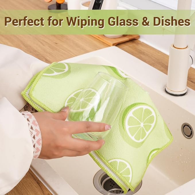 YUA Microfiber Cleaning Cloth 12 Pack, Microfiber Towels Cleaning, Microfiber - Image 4