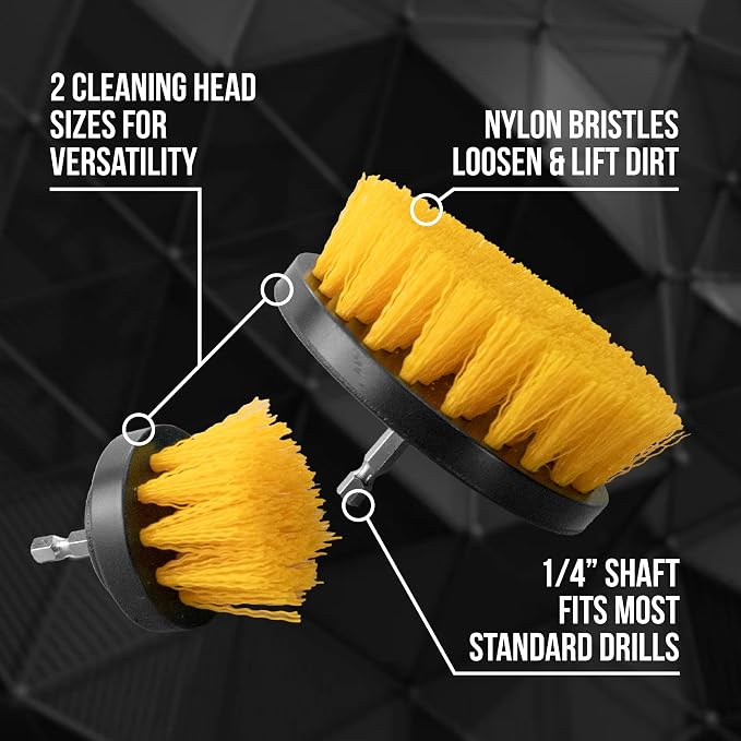 VIKING Drill Powered Carpet Cleaning Brushes - Image 6