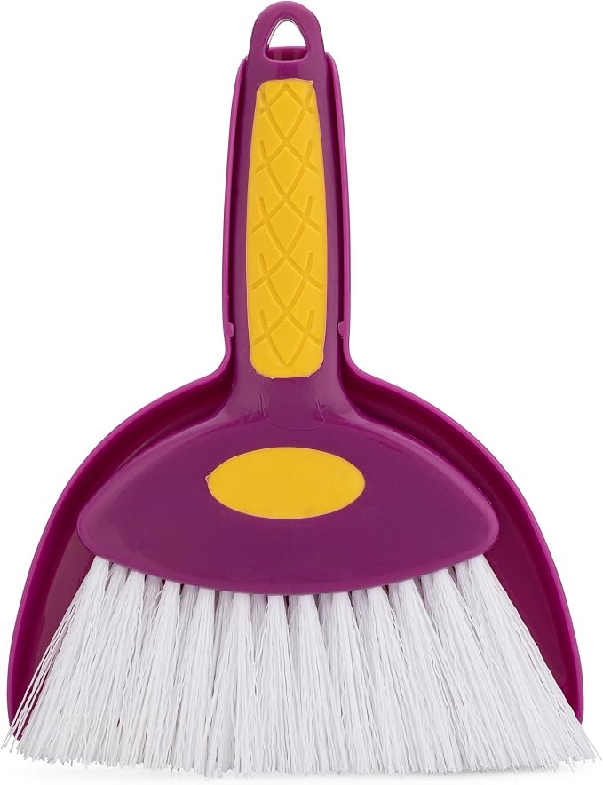 Cadet Home Solutions Broom Mini Hand Whisk and Snap-on Dustpan Set by Unknown