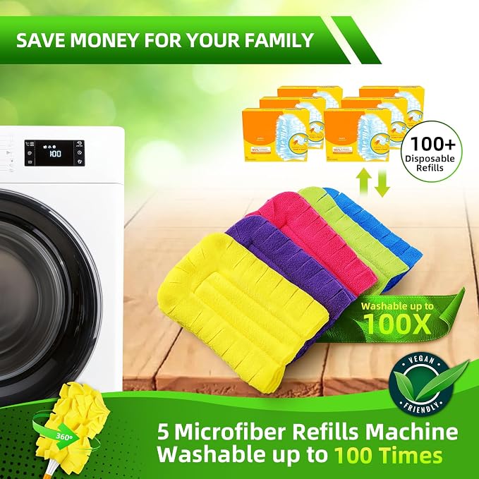 Reusable Duster Refill for Swiffer Duster - Image 3
