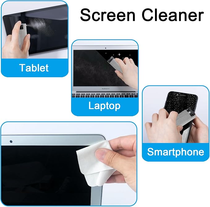 Screen Cleaner Touchscreen Mist Spray, walrfid Cleaning Kit - Image 4