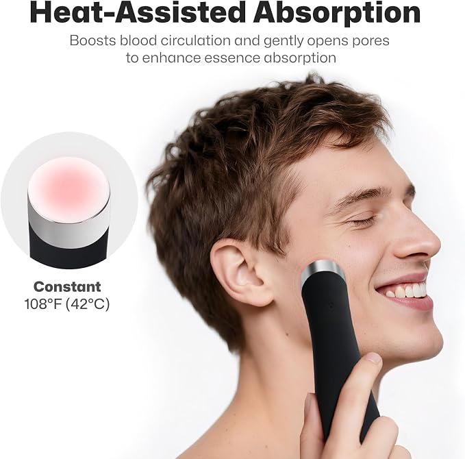 PRITECH Facial Cleansing Brush, Rechargeable Silicone Face Scrubber - Image 6