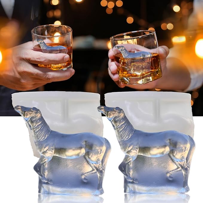 3D Horse Ice Cube Trays by SIUPER