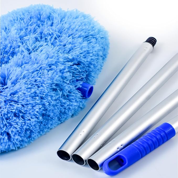 Ceiling Fan Duster Retractable Ceiling Cleaner Reusable Microfiber Ceiling Fan - Image 2