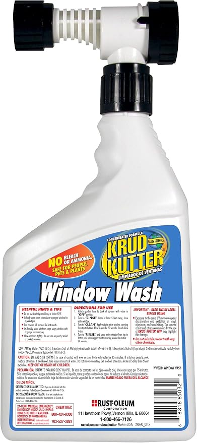 Krud Kutter WW32H4 Window Wash, 32 oz - Image 2