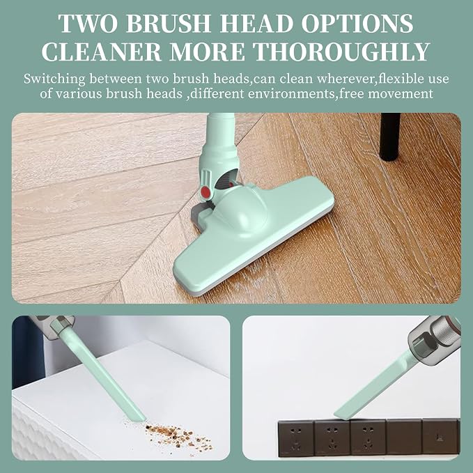 Cordless Vacuum Cleaner, Handheld Stick Mini Lightweight 2-in-1 Vacuum - Image 5
