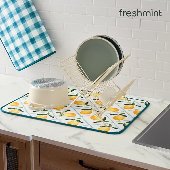 FRESHMINT Printed Dish Drying Mats - Image 5