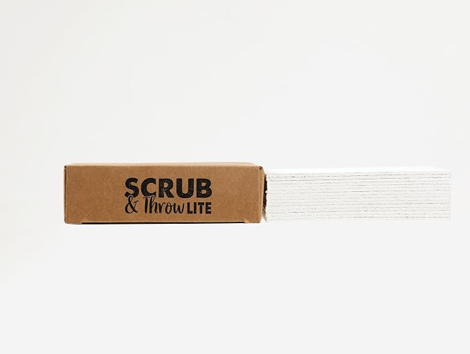 Scrub & Throw Lite, Cellulose Sponges, Eco-Friendly, All-Purpose Household by ScrubThrow