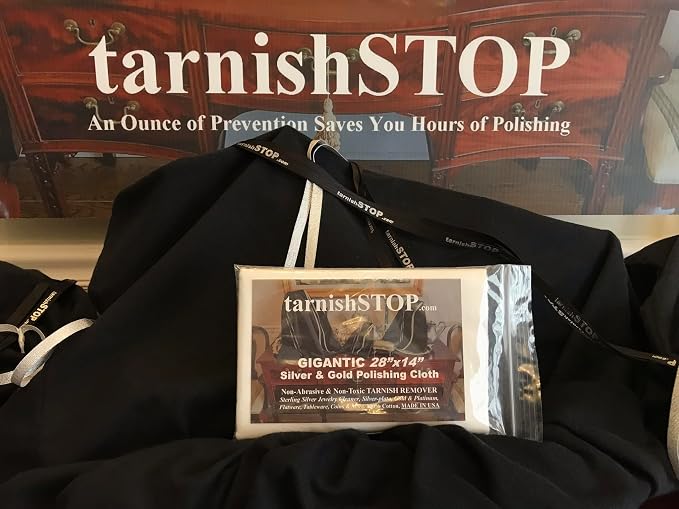 TarnishSTOP | USA Made | Gigantic 28"x14" Polishing Cloth | 100% Cotton - Image 6