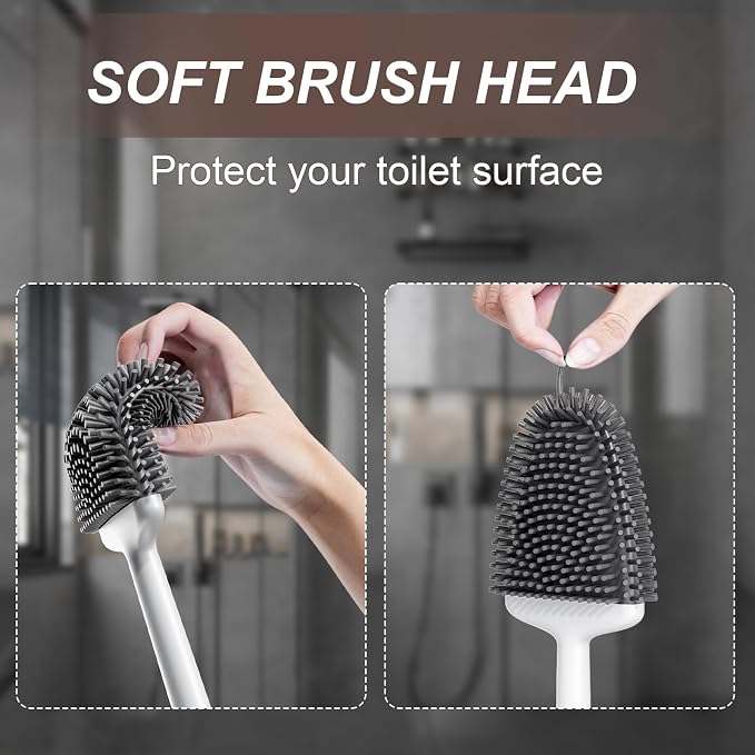 Sellemer Toilet Brush and Holder Set - Image 4