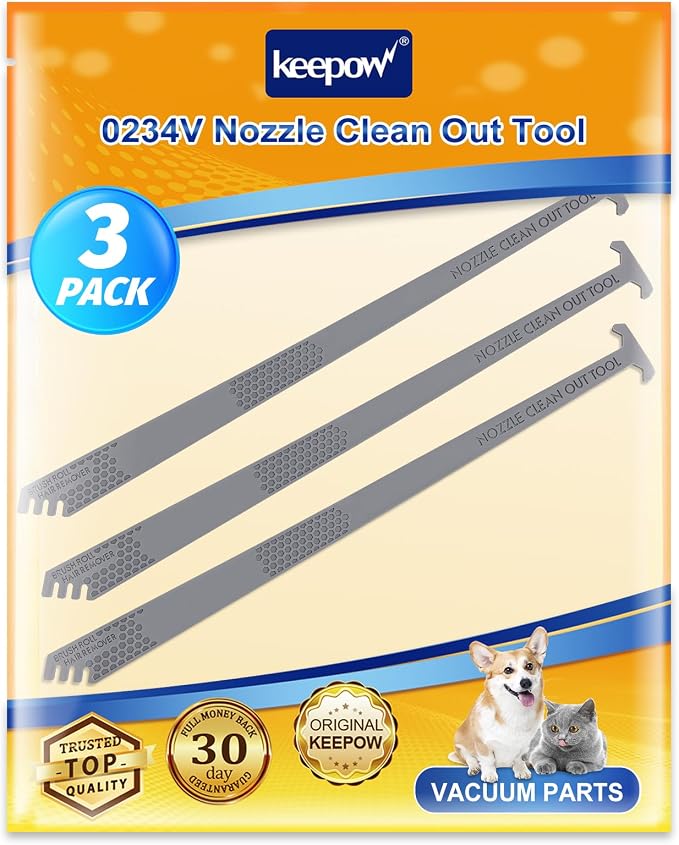 KEEPOW Carpet Cleaning Tools Nozzle Clean Out Tool Compatible by KEEPOW