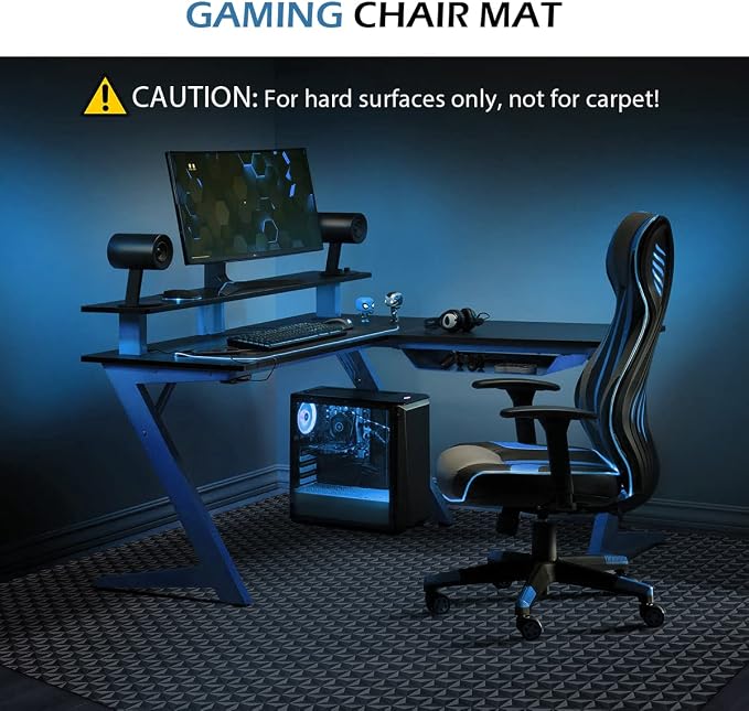 SALLOUS Chair Mat for Hard Floor, Rolling Chair Floor Mat for Home Office - Image 6