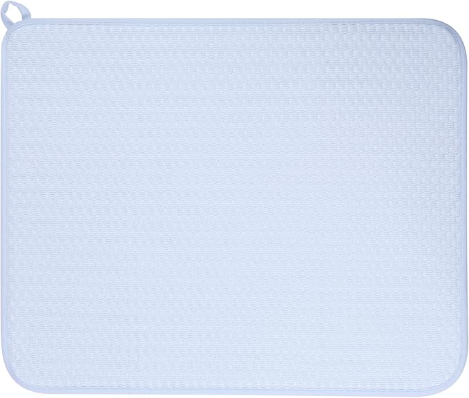 12 * 16 inch Microfiber Dish Drying Mat, Superb Absorbent Kitchen Dish Drying - Image 7