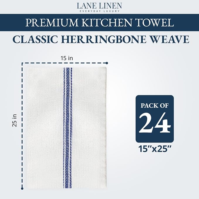LANE LINEN Kitchen Towel Set - Image 2