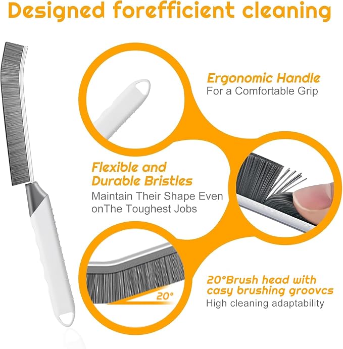 Cleaning Brush Grout Scrub Brush, Home Kitchen Bathroom Window Gap Cleaning - Image 5