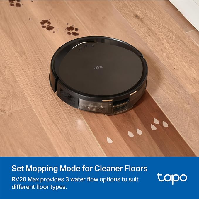 Tapo Ultra-Slim LiDAR Smart Navigation Robot Vacuum and Mop - Image 5