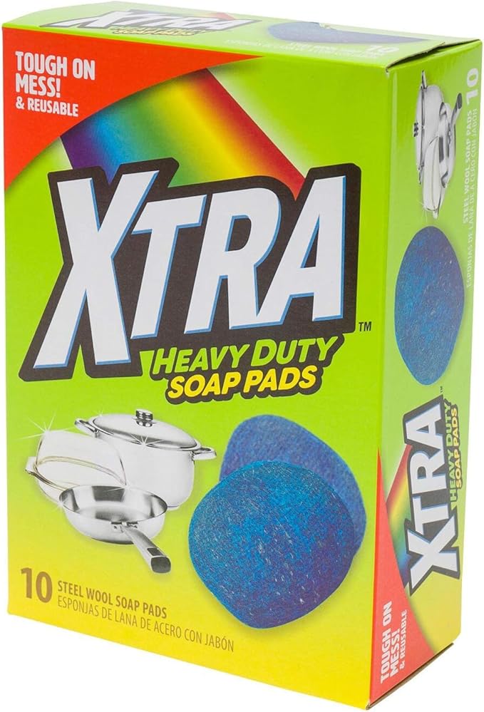Xtra Heavy Duty Soap Pads 10 ct by Xtra