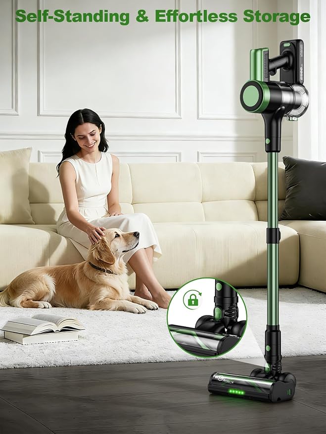 Cordless Vacuum Cleaner, 58Kpa Vacuum Cleaners - Image 4