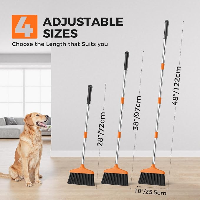 Handy Broom, Indoor/Outdoor Brooms, Duty Kitchen Broom, - Image 8