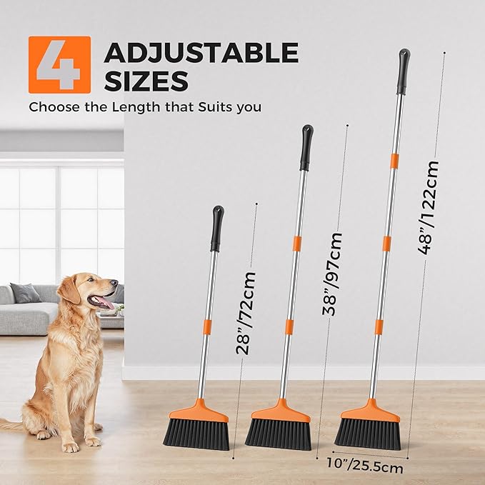Handy Broom, Indoor/Outdoor Brooms, Duty Kitchen Broom, - Image 2