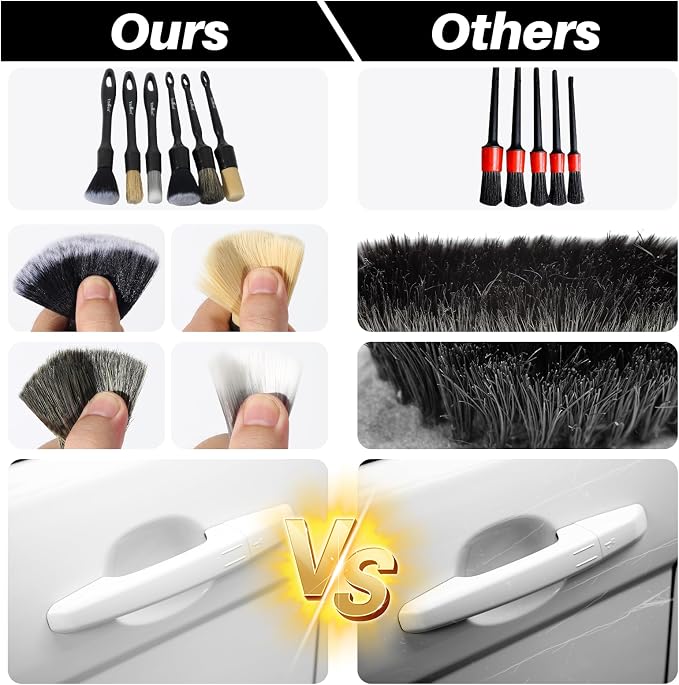 6 Pcs Interior Detailing Brush - Image 7
