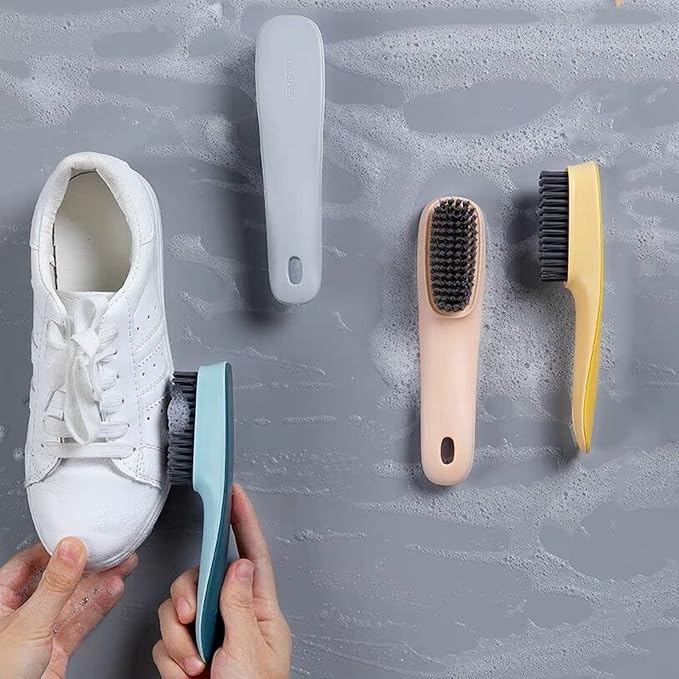 Laundry Scrub Brush 2 Pack Soft Bristle Brush Cleaning Brush - Image 5