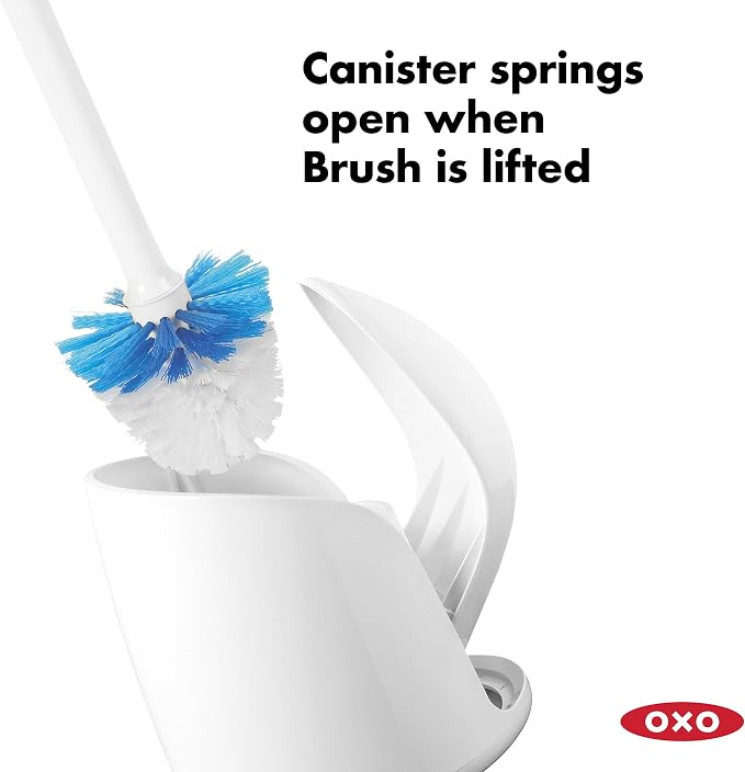OXO Good Grips Compact Toilet Brush & Canister - Image 4